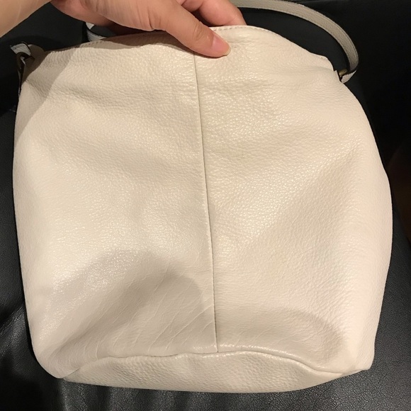 Elliot Lucca Bucket Pebbled Leather Messenger Crossbody Vintage coquette western - Picture 4 of 10